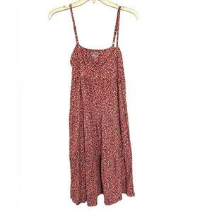 Old Navy Y2K Spaghetti Strap Tiered Dot Print Cami Tiered Swing Dress S